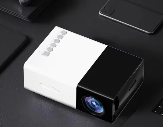 Afterglow projector on a table